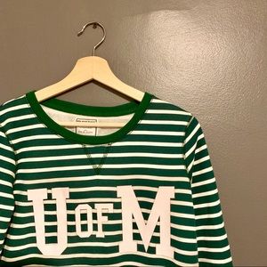 University of Miami “U of M” VS Pink Sweater